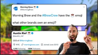 How Morning Brew Hijacked Emojis to Get Brand Recognition