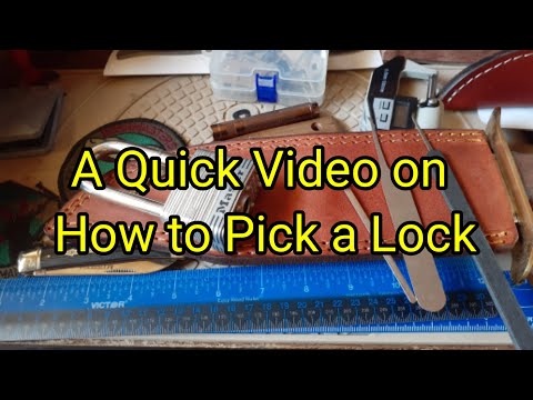 (670) By Request 〰️A Quick Video on How to Pick a Lock