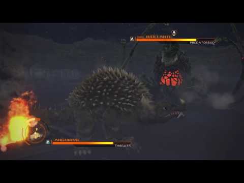 GODZILLA PS4 versus mode : Anguirus vs. Biollante "Oh No"