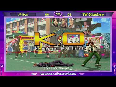 Bon Vs TW-Xiaohey FT10 KOF 2002 UM Round 1 - Luta Forte