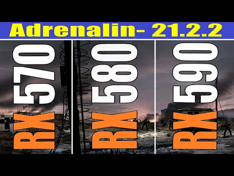 RX 570 vs RX 580 vs RX 590 || NEW DRIVER || PC GAMES TEST ||