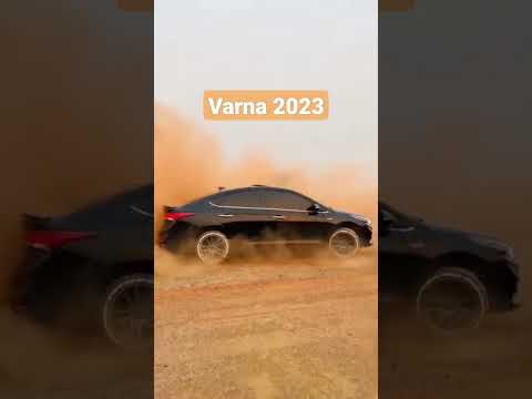 varna stunt 2023 shorts #car #trending #varna #hundai #modified