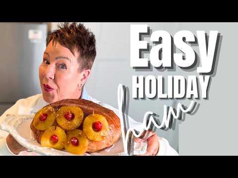 Classic Honey Glazed Ham with Pineapple & Cherries (Perfect for Easter & Holidays)