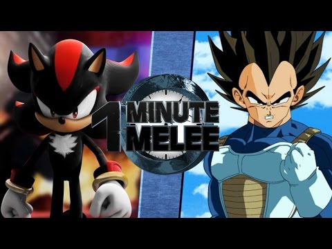 One Minute Melee - Shadow Vs Vegeta (Ft.TeamFourStar)