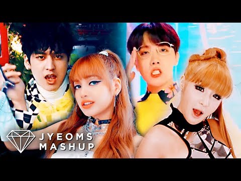 BTS, BLACKPINK, 2NE1, iKON - IDOL / DDU-DU DDU-DU / I AM THE BEST / B-DAY  (MASHUP)