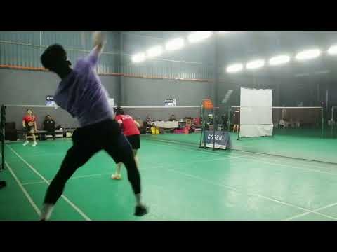 Badminton FINAL LSJ 3 Mixed Double SemiPro - Chung Kin Seng / Cheah Lin Vs Firdaus Azman / Ng Wen Xi