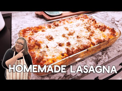 How To Make Homemade Lasagna - And A Couple of Shortcuts For An Amazing Recipe