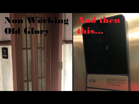 [EL] 1991 Otis Series 1 & 1910 Non Working Manual Otis? Elevators at The Plaza (Salisbury, NC)