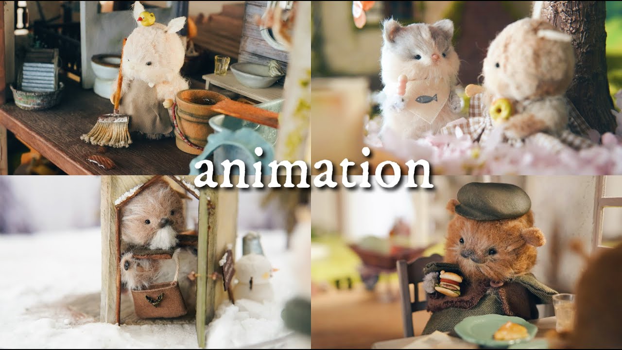 ちいさな森｜これまでの物語すべてひとつに【総集編】ストップモーションアニメーション