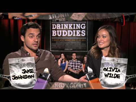 Olivia Wilde & Jake Johnson Uncensored on Drinking Buddies