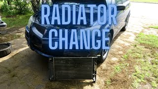 Pontiac vibe Toyota Matrix radiator replacment