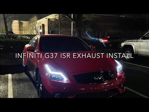 Q50/G37 ISR header/exhaust sound clips and installs