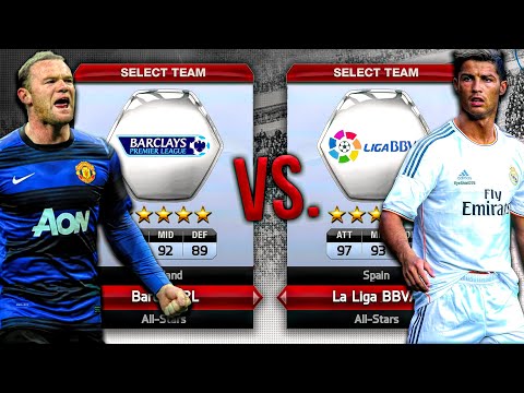 *RETRO* Premier League vs. La Liga ALL-STARS! - FIFA 13 Career Mode
