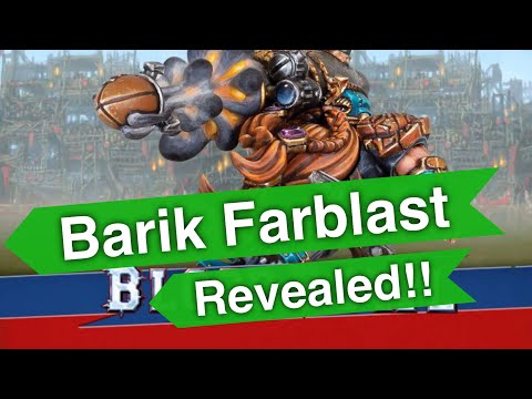 Breaking News - Barik Farblast - Dwarf Star Player Revealed for Blood Bowl!!