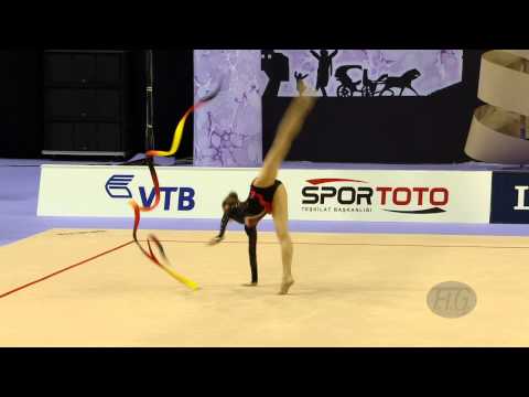 MATEVA Mariya (BUL) - 2014 Rhythmic Worlds, Izmir (TUR) - Qualifications Ribbon