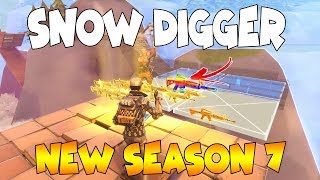 Dumb Scammer Has *NEW* SNOW DIGGER SEASON 7 GUNS!! (Scammer Gets Scammed) Fortnite Save The World