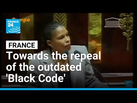 France moves towards symbolic repealing of slavery legislation