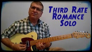 Third Rate Romance by The Amazing Rhythm Aces / Sammy Kershaw Guitar Lesson with TAB