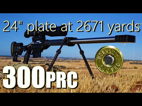 300PRC at 2671 yards