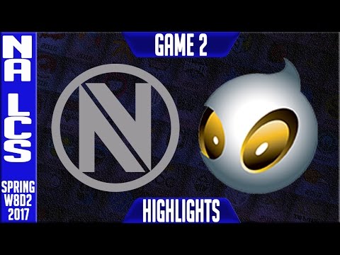 Envyus vs Dignitas Game 2 - NA LCS W8D2 Spring 2017 - NV vs DIG G2