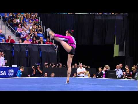 Sarah Finnegan - Floor - 2012 Visa Championships - Sr Women - Day 2