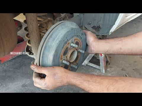 How to replace rear brake shoes
