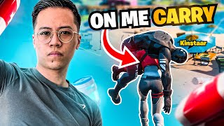 Je me fais CARRY toute la game ..