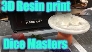 3D Resin Printing Master Dice the Easy way!