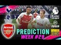 TOTTENHAM vs ARSENAL | FIFA 19 EPL Predict Matchday 29 | Broadcast Camera - 1080HD