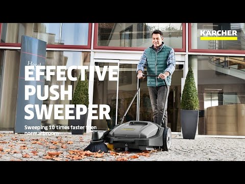 Kärcher KM 70/20 - Compact Push Sweepers | Sweeping 10 Times More Quicker