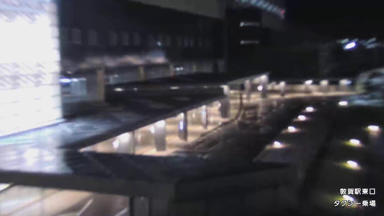 Live webcam view of Tsuruga Station East Exit Plaza