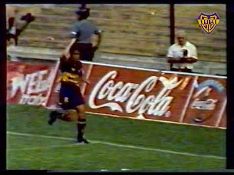 Carrizo's goal against Lanús (Boca 5-Lanús 0 15-12-1994)