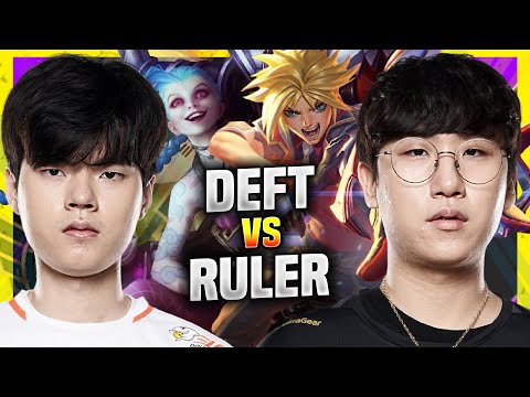 GEN RULER VS HLE DEFT! - GEN Ruler Plays Ezreal ADC vs HLE Deft Jinx! | Season 11