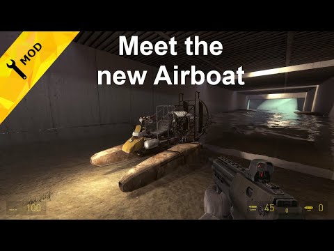 HL2: Cinematic Mod 2013 Reworked - Meet the new Airboat