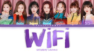 SATURDAY (세러데이) – WiFi (와이파이) Lyrics (Color Coded Han/Rom/Eng)