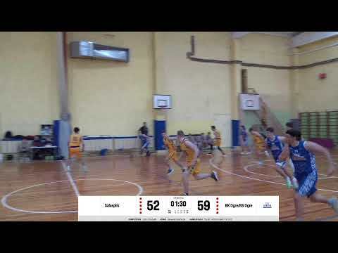 LJBL U19 Salaspils SS - Ogres BS [15.01.22.]