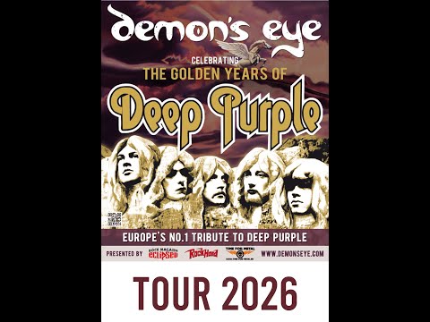 Demon's Eye-Probe für die THE GOLDEN YEARS OF DEEP PURPLE TOUR 2026