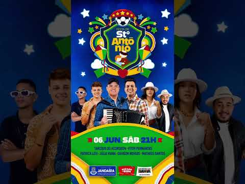 🎤 Prefeito Gildásio Mendes apresenta a programação oficial do Santo Antônio de Jandaíra e 2026