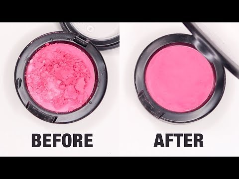 How To Fix Broken Makeup Powder