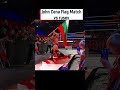 John Cena Flag Match Vs Rusev Johncena Usa Flag