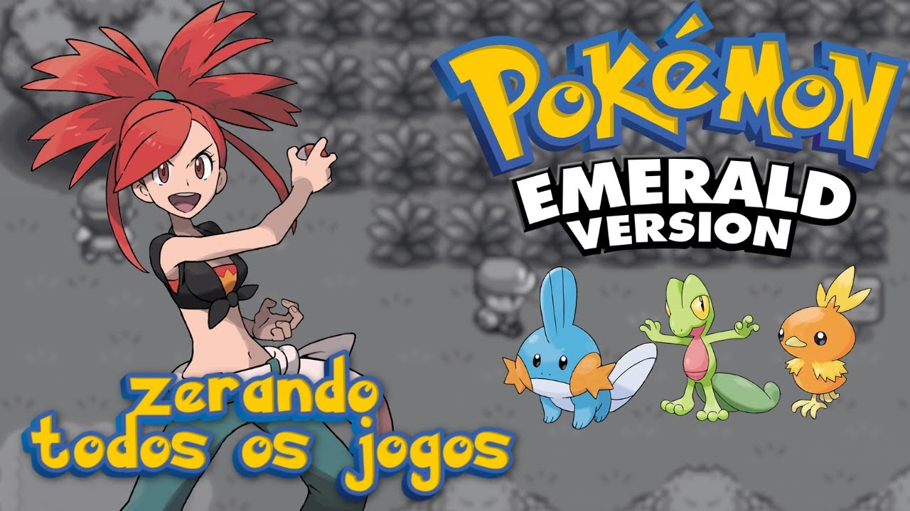 Zerando TODOS os jogos de POKEMON - DIA 4 / Pokemon Emerald NUZLOCKE -  PARTE 1,2