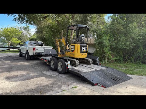 Buying a cheap Mini Excavator from auction to fix up my property. 