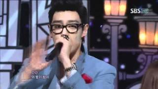 GD&amp;TOP - Don&#39;t go home (지디앤탑-집에가지마) @SBS Inkigayo 인기가요 20110206