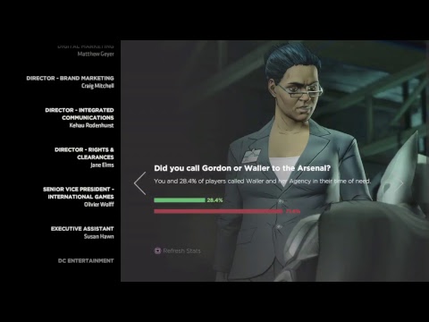 Batman the telltale series. The enemy within episode 2 john doe has friends?