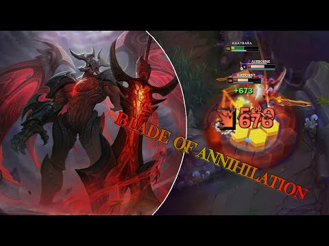 [EUNE] KAAYBARA - AATROX MONTAGE #5 - BLADE OF ANNIHILATION