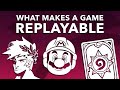 What Makes A Game Replayable?