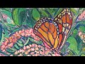 Monarch painting by Award winning Artist Kendall F. Kessler