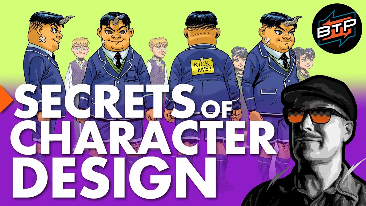 How to MAKE Your CHARACTER DESIGNS POP!!!