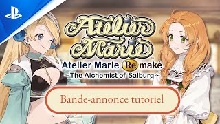 Atelier Marie Remake: The Alchemist of Salburg - Trailer du tutoriel | PS5, PS4