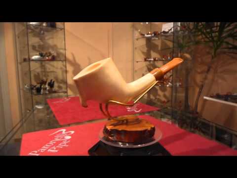 Brand new pipe TOM SPANU lemon wood giant freehand handmade -  eBay number: 401058975186